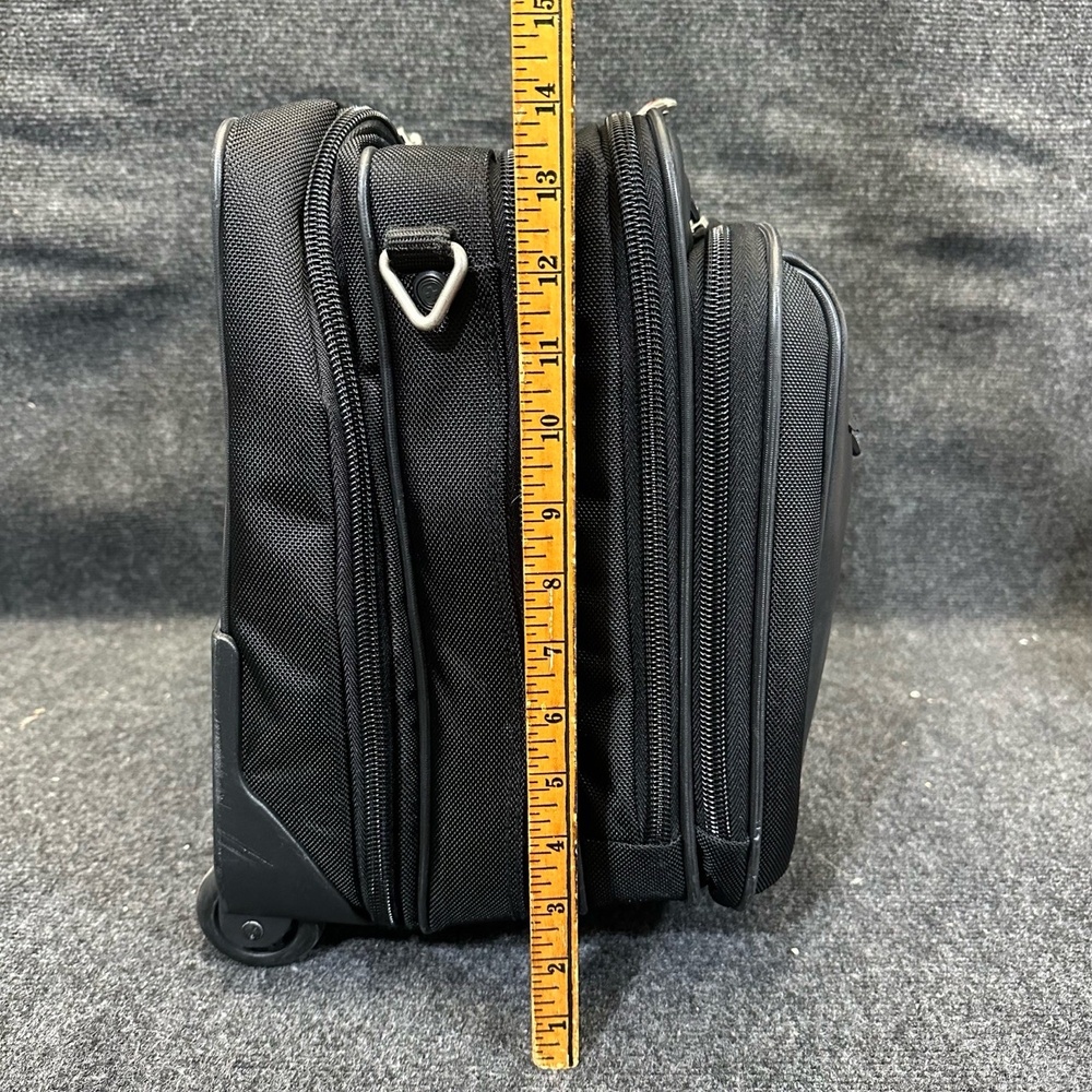 Wenger Swiss GA-7475-02 Black Wheeled Travel Computer Bag ONJ1.1811 Luggage - Picture 7 of 16